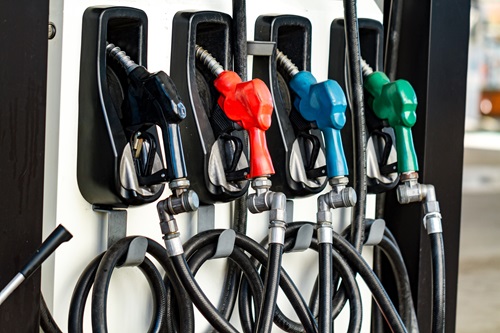 Four-fuel-pumps-on-forecourt