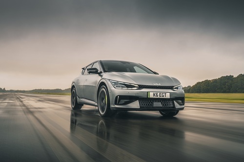 Sliver EV Kia EV6